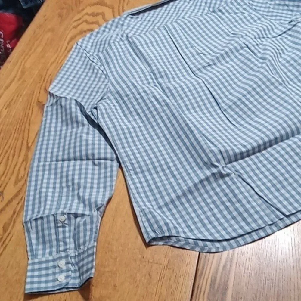 Untuckit Womens Shirt Top NEW 14 CRISPO Work Button Up Down Long Sleeves COTTON - Picture 11 of 12